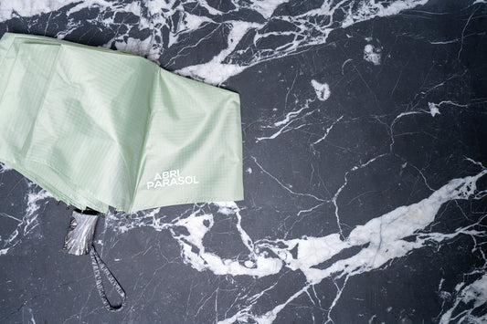 COMPACT PARASOL - FOG GREEN