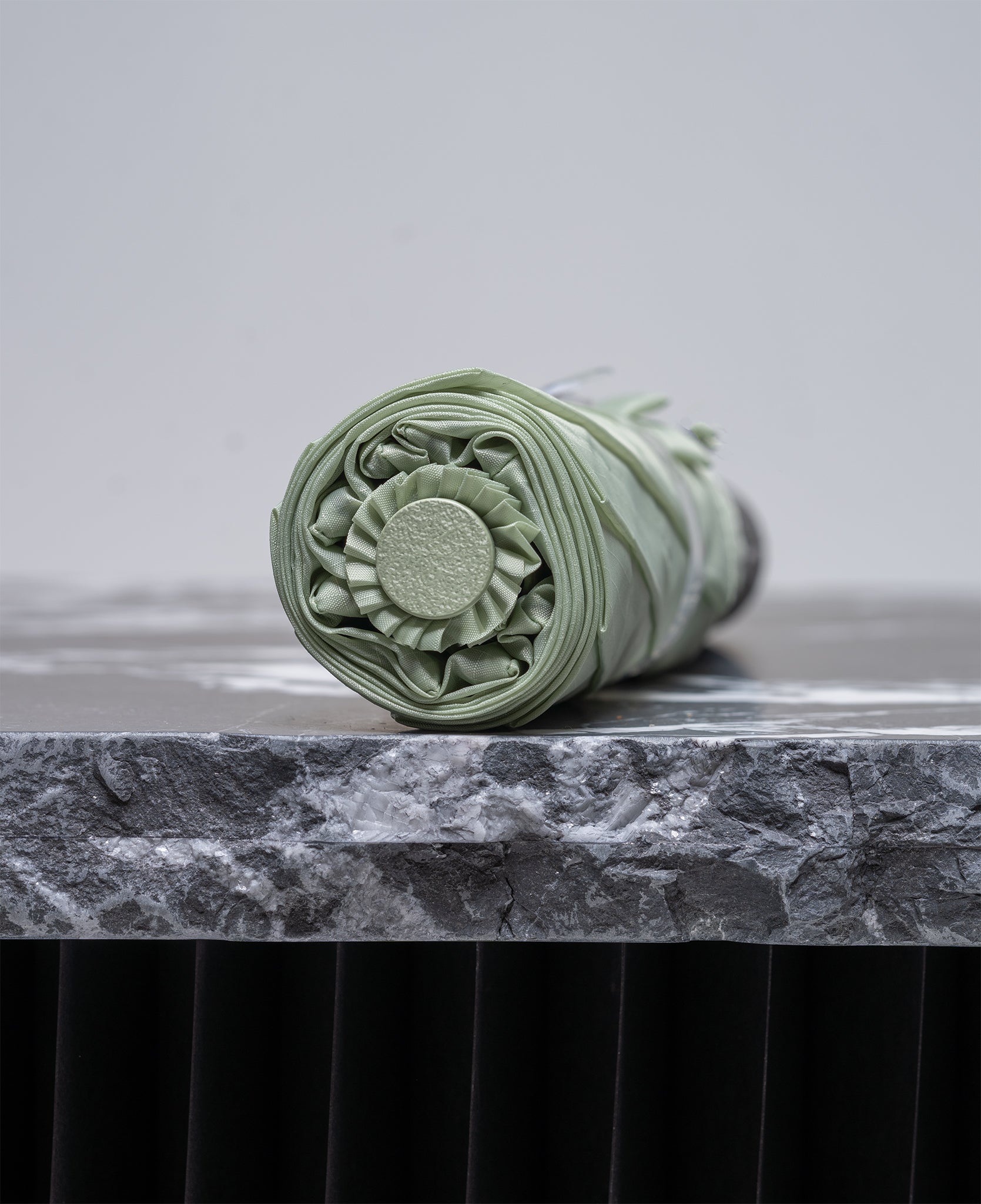 COMPACT PARASOL - FOG GREEN