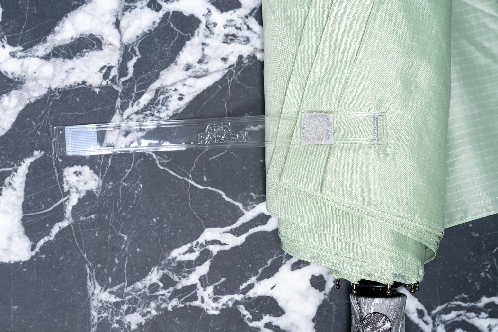 COMPACT PARASOL - FOG GREEN